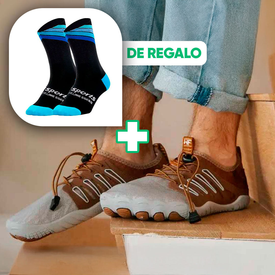 Championes Nature Step Antideslizante + Medias Multideportivas de Regalo