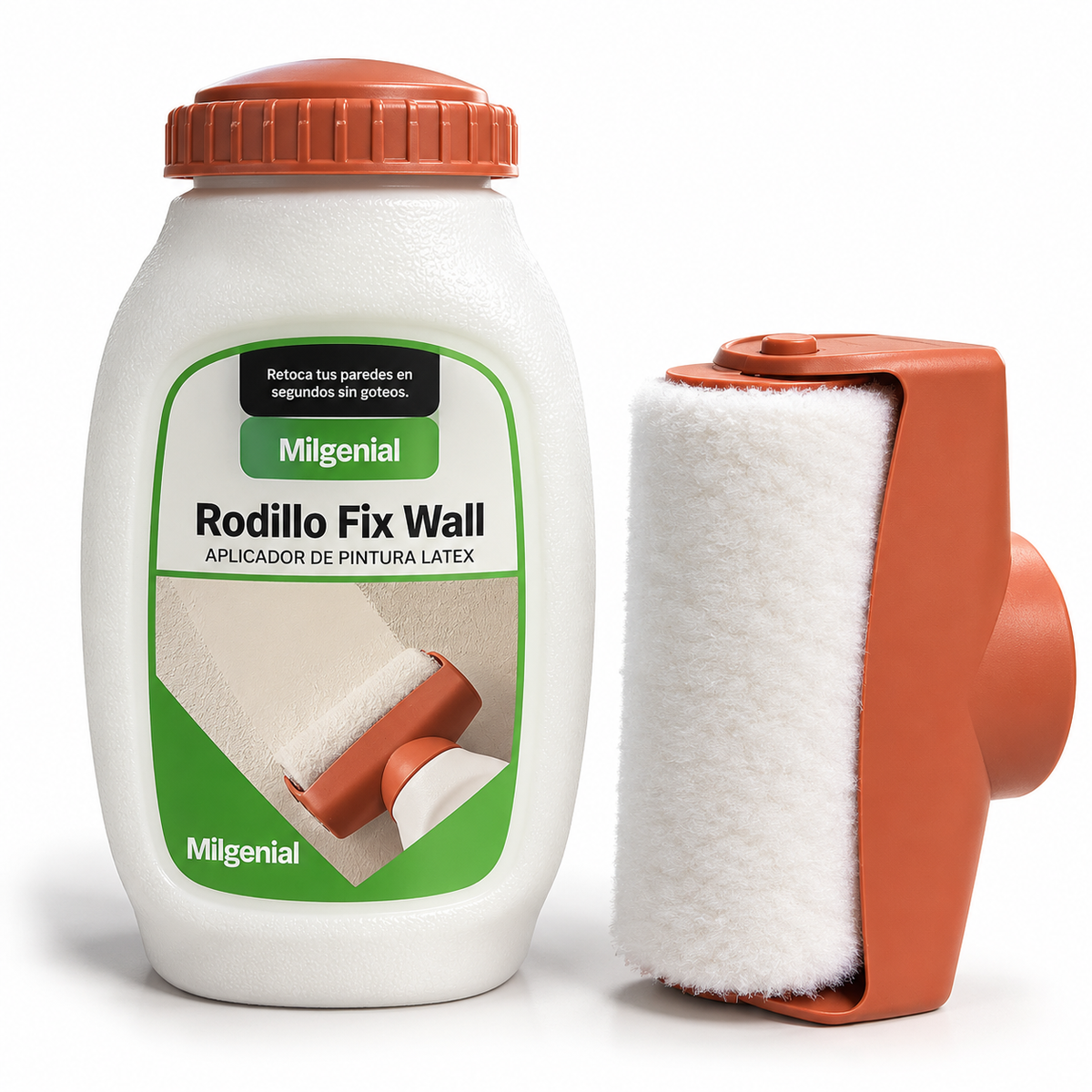 Rodillo de Pintura para Reparación de Paredes Latex