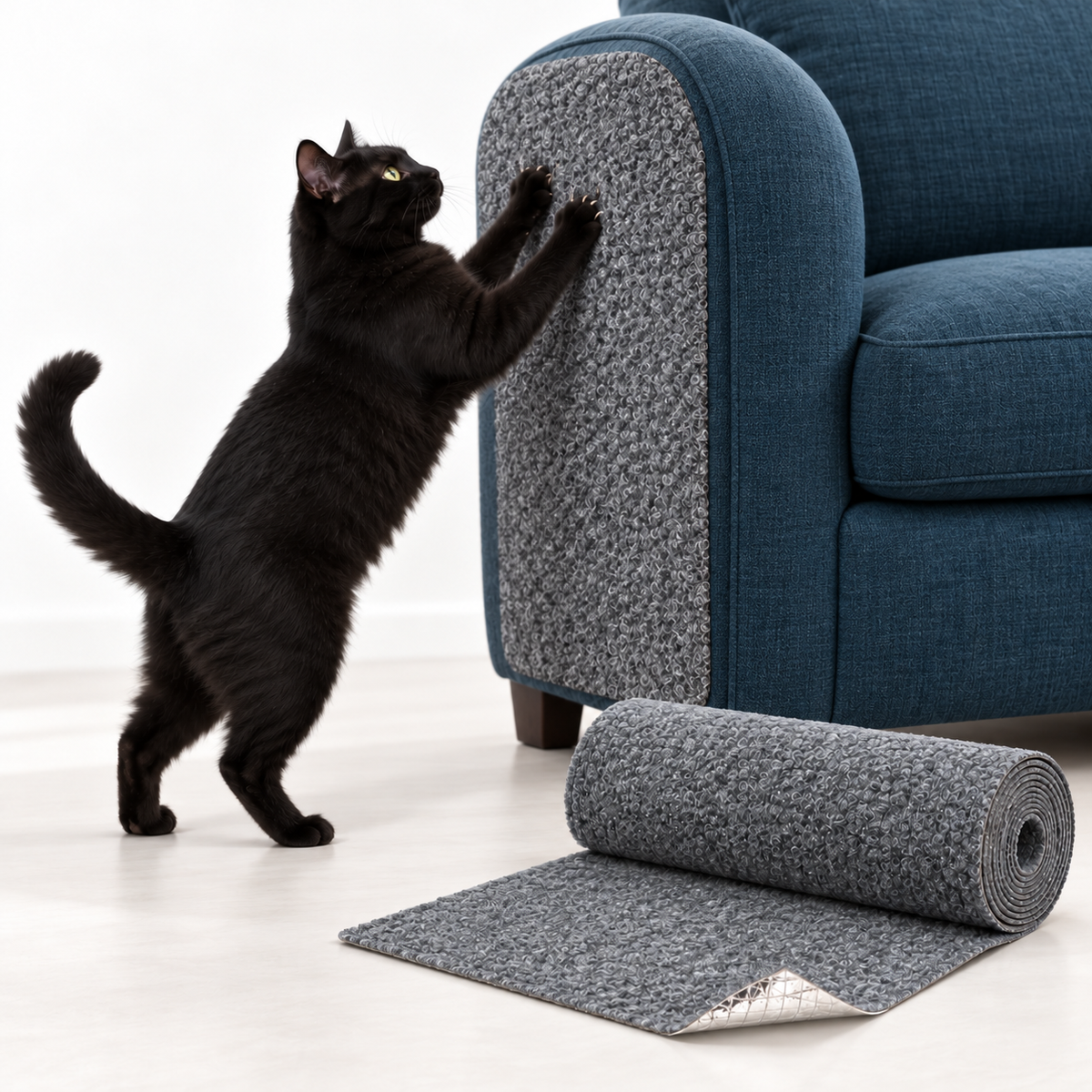 Alfombrilla Protectora de Rascado para Gatos