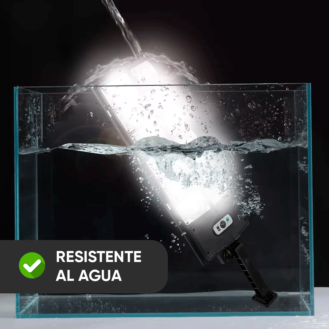 Foco Solar 240 Led 150w W789A con Control Remoto