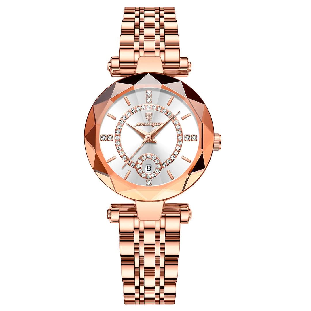 Reloj Dazzle de Acero Inoxidable para Dama Resistente al Agu