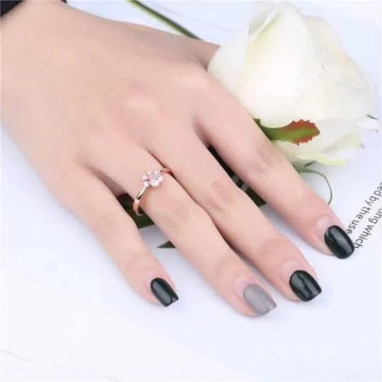 Set Catpaw en Plata 925 Gold Rose - Mil Genial Uruguay