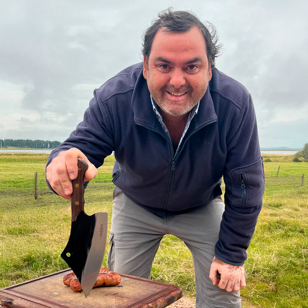 Cuchillo Omura Modelo Ryuko con Funda