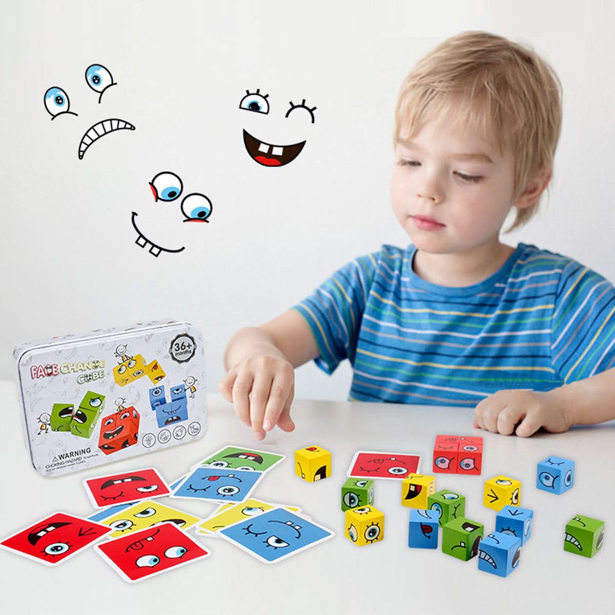 Juegos Rompe Cabeza con Caras y Timbre