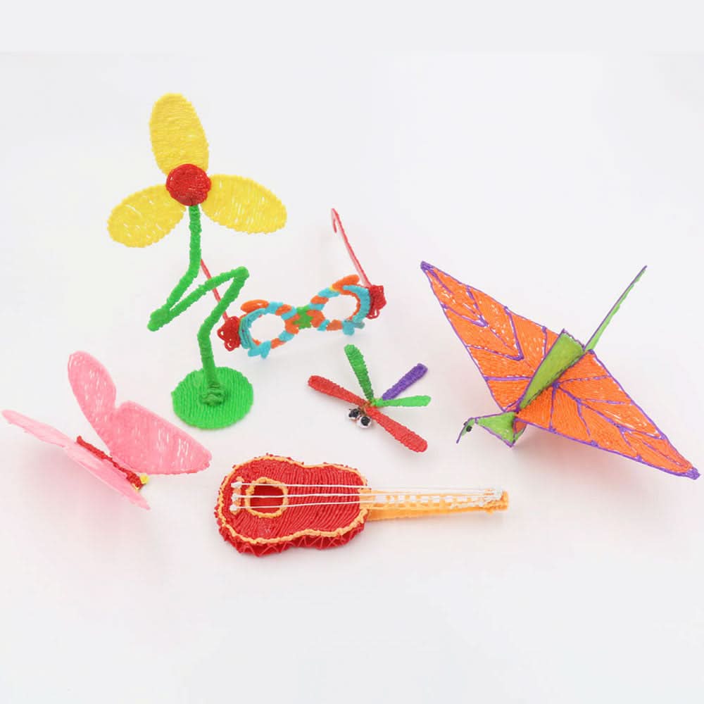 Set de 30 Rollos de 3mt para Lapiz 3d Filamento PLA