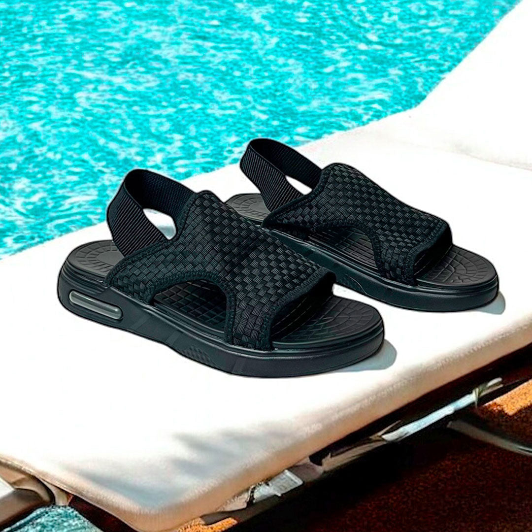 Sandalia Tejida con Suela en Espuma Antideslizante