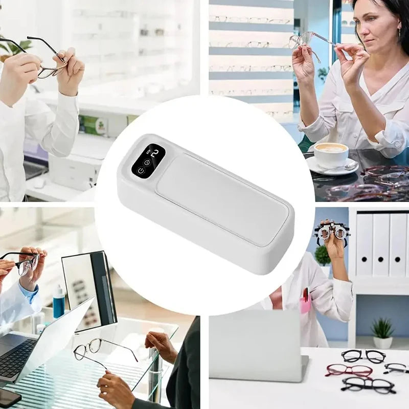 Limpiador Ultrasónico para Lentes y Joyas de Alta Frecuencia