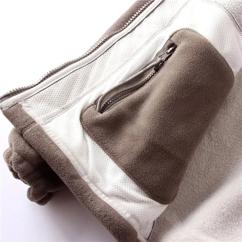 Campera Polar flec de Invierno para Hombre