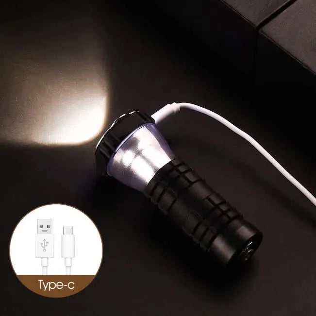 Farol de Camping Recargable 3 Modos con Luz Led y Carga USB