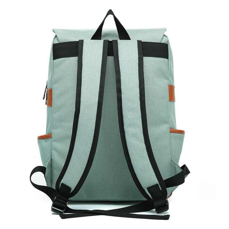 Mochila Canvas 16 Pulgadas con Varios Compartimientos