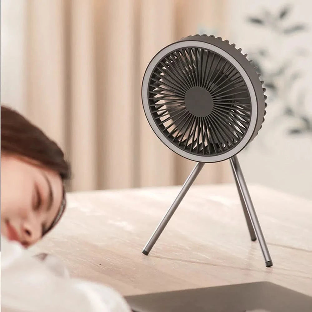 Ventilador con Luz LED Multifuncional