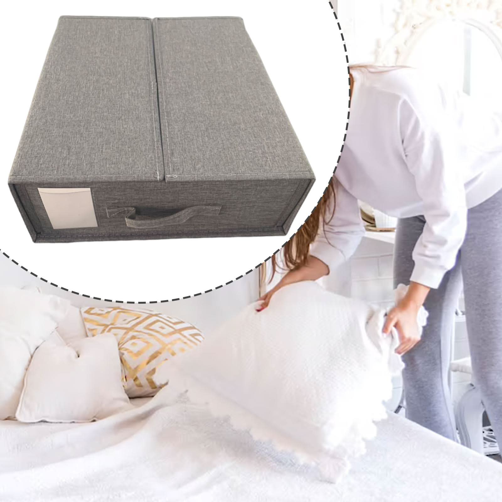 Organizador de Ropa de Cama BedBox