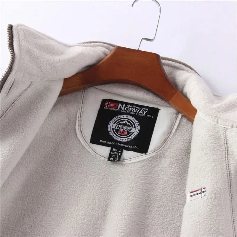 Campera Polar flec de Invierno para Hombre