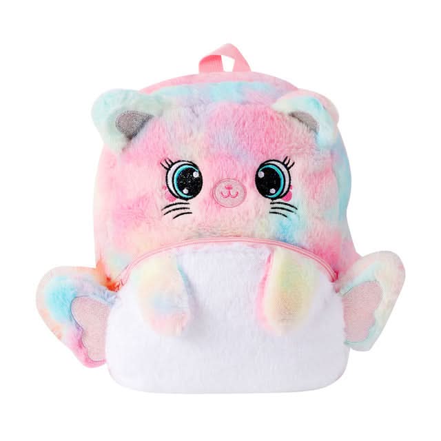 Mochila Peluche Sweety Infantil con 2 Bolsillos
