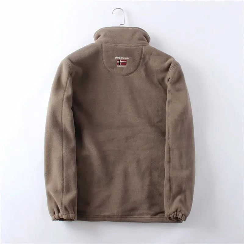 Campera Polar flec de Invierno para Hombre