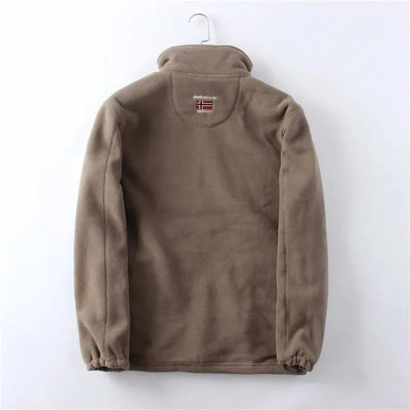 Campera Polar flec de Invierno para Hombre