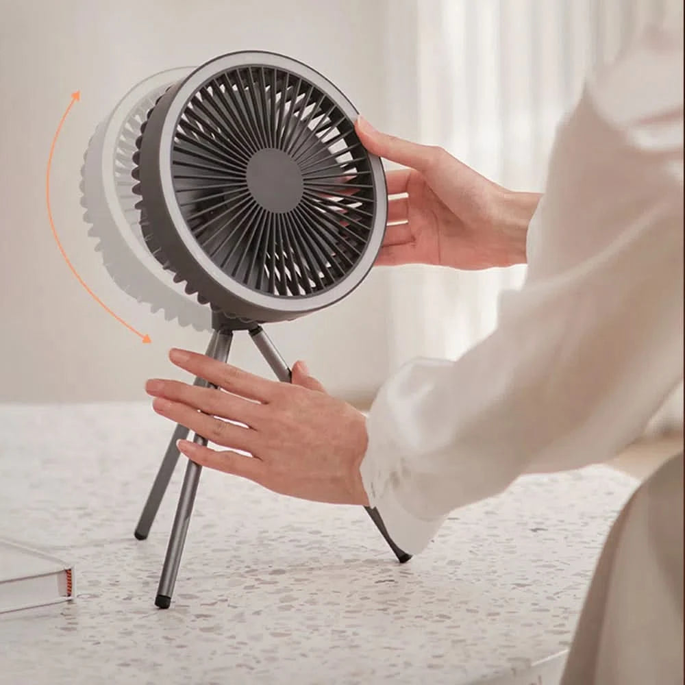 Ventilador con Luz LED Multifuncional