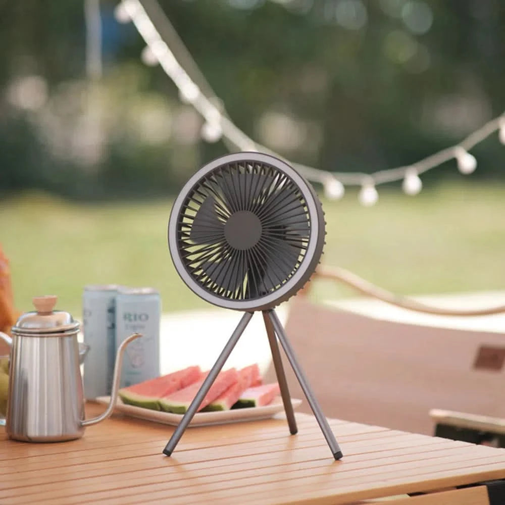 Ventilador con Luz LED Multifuncional