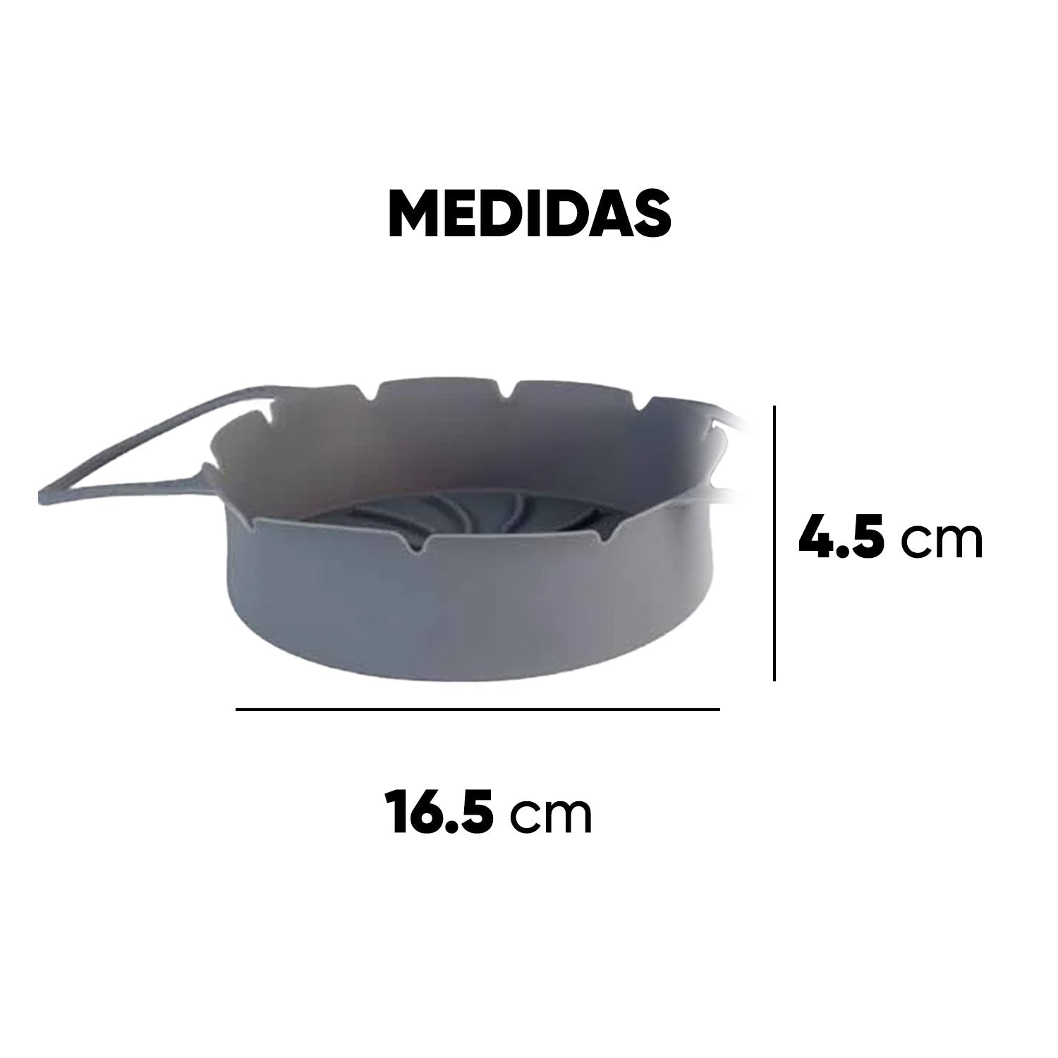 Set de Silicona Para Freidora sin Aceite