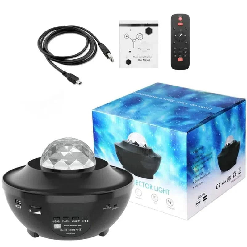 Proyector Inteligente Galaxia con Altavoz y Música