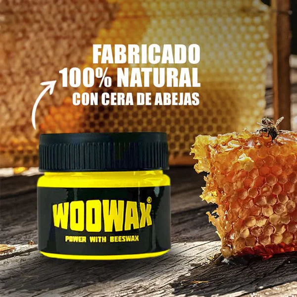 Pack de 3 Lustrador de Muebles y Madera de Cera de Abejas WooWax