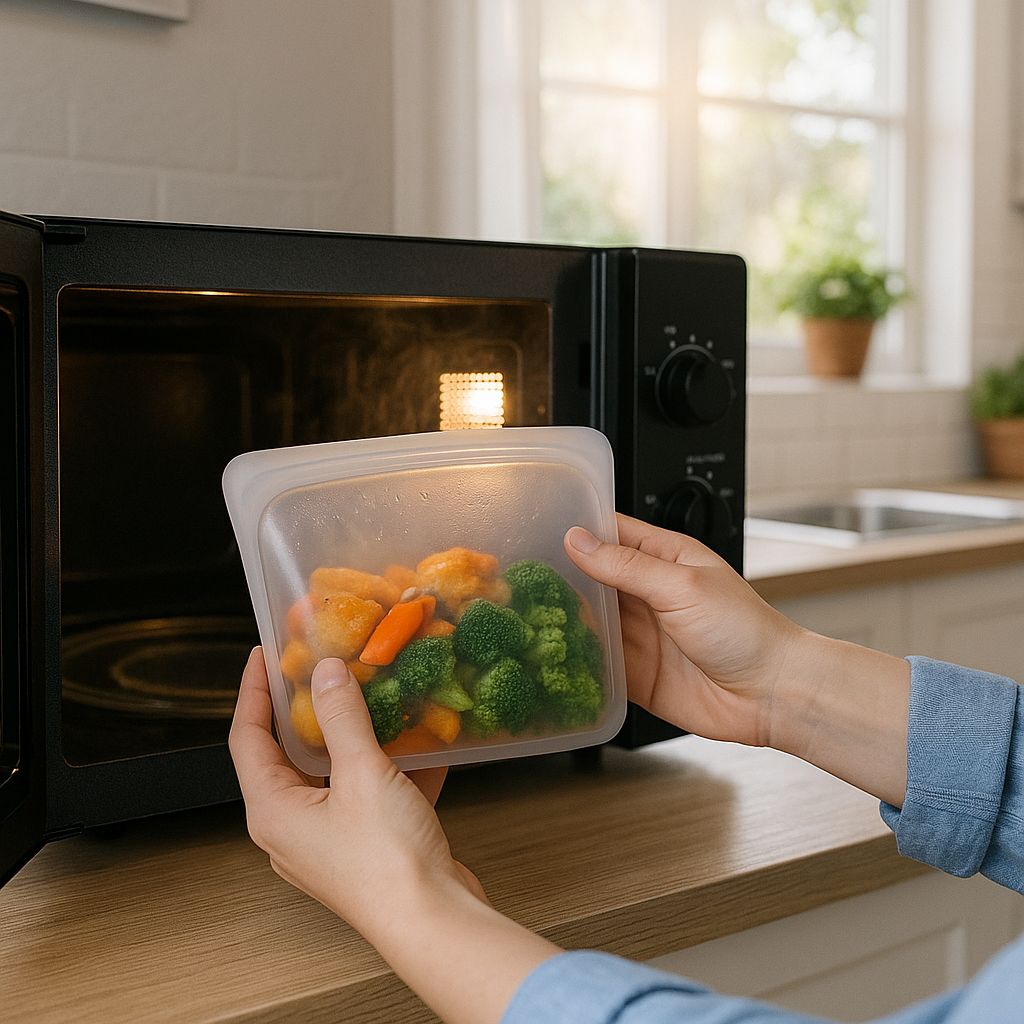 Bolsas Gruesas Reutilizable de Silicona Milhome