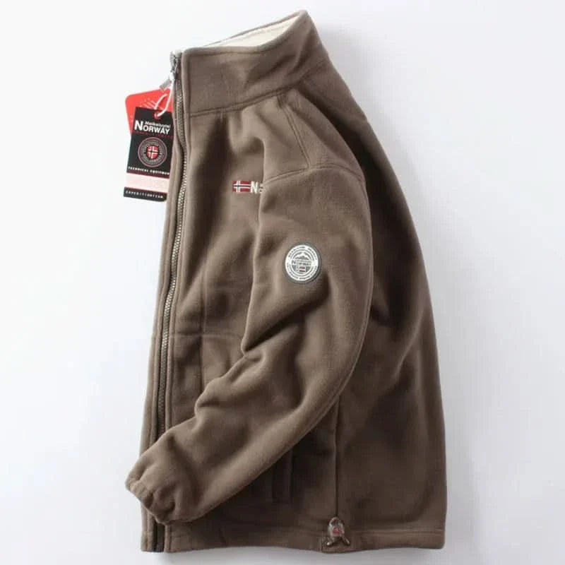 Campera Polar flec de Invierno para Hombre