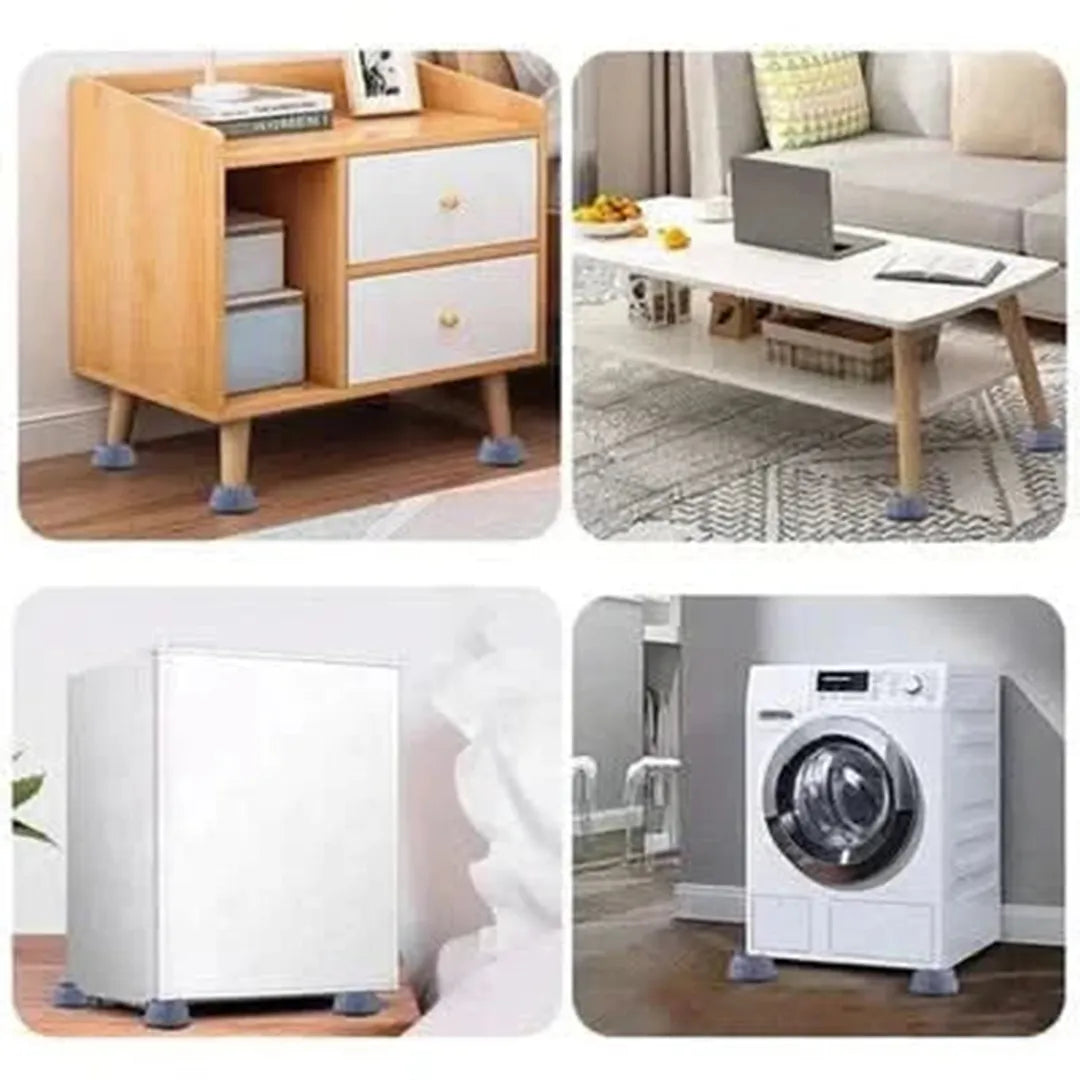 Soporte Anti Deslizamiento para Lavarropas 4 Unidades