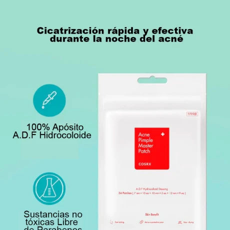 ACNE PIMPLE MASTER - Parches curativos para granos/acné