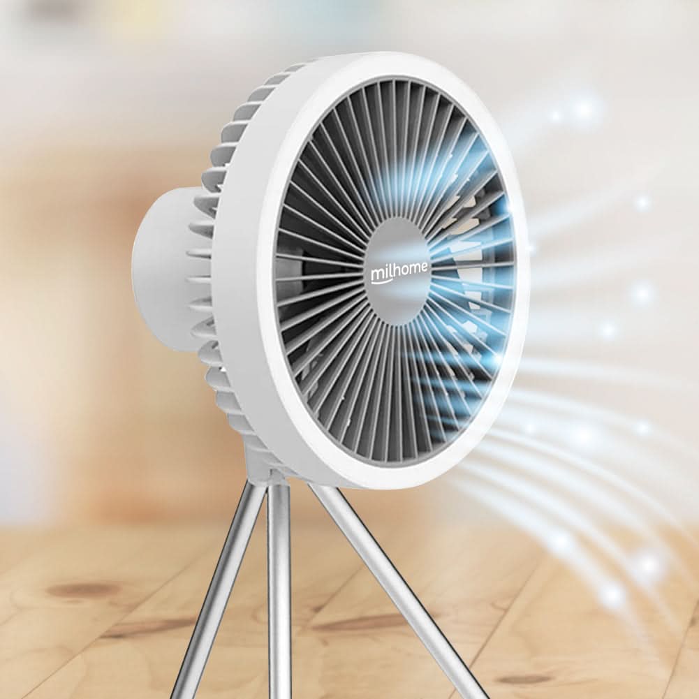 Ventilador Aeroflow Inalambrico y Recargable Milhome