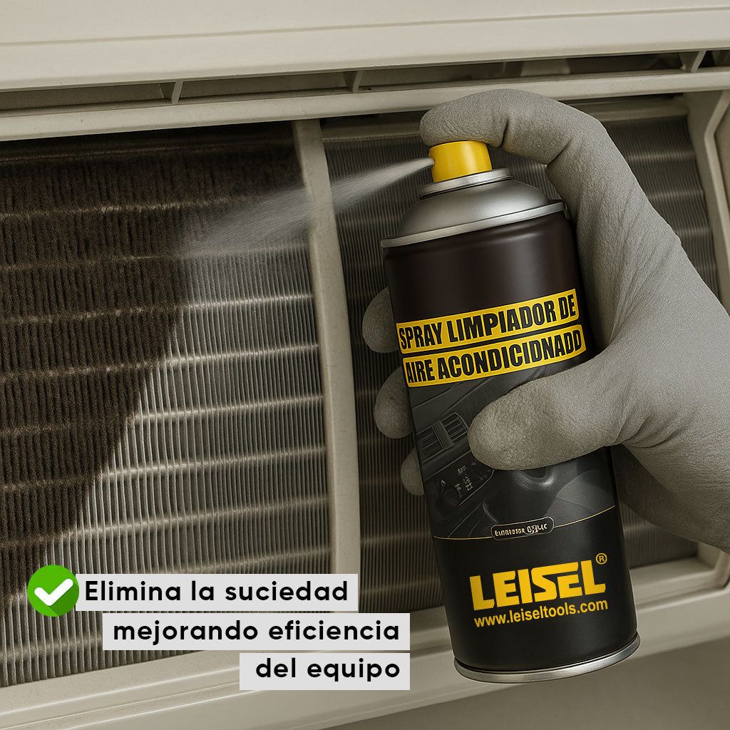 Spray Limpiador de Aire Acondicionado Leisel 450ml