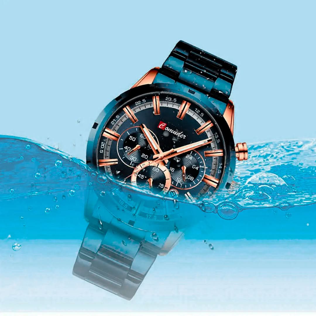 Reloj Hardlex de Acero Inoxidable para Hombre
