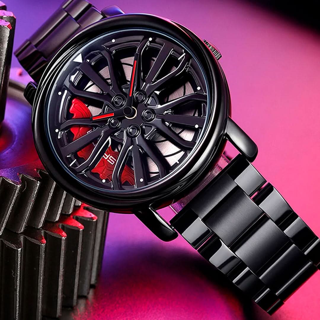 Reloj de Acero inoxidable RS6 Resistente al Agua