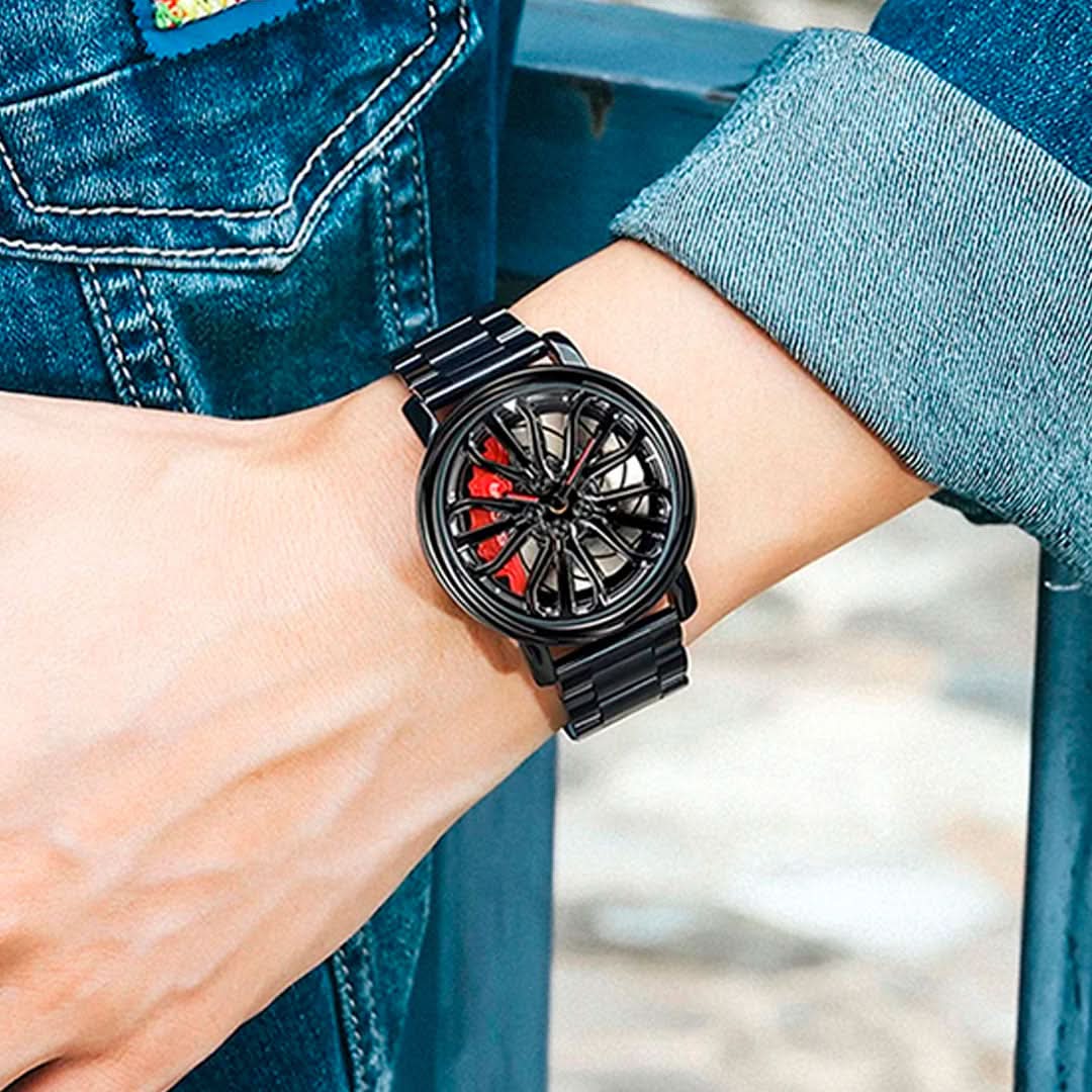 Reloj de Acero inoxidable RS6 Resistente al Agua