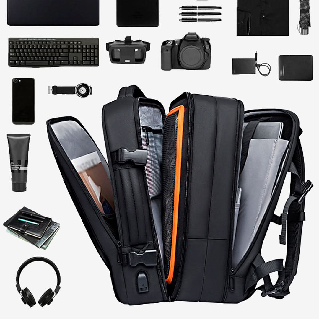 Mochila Bange de Gran Capacidad 37 Litros con USB