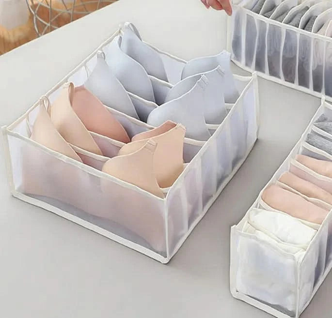 Set de 4 Organizadores para Ropa Milhome