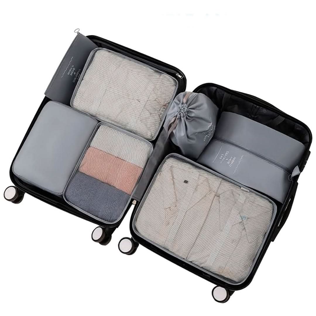 Bolsas Organizadoras para Viaje de 8 Piezas