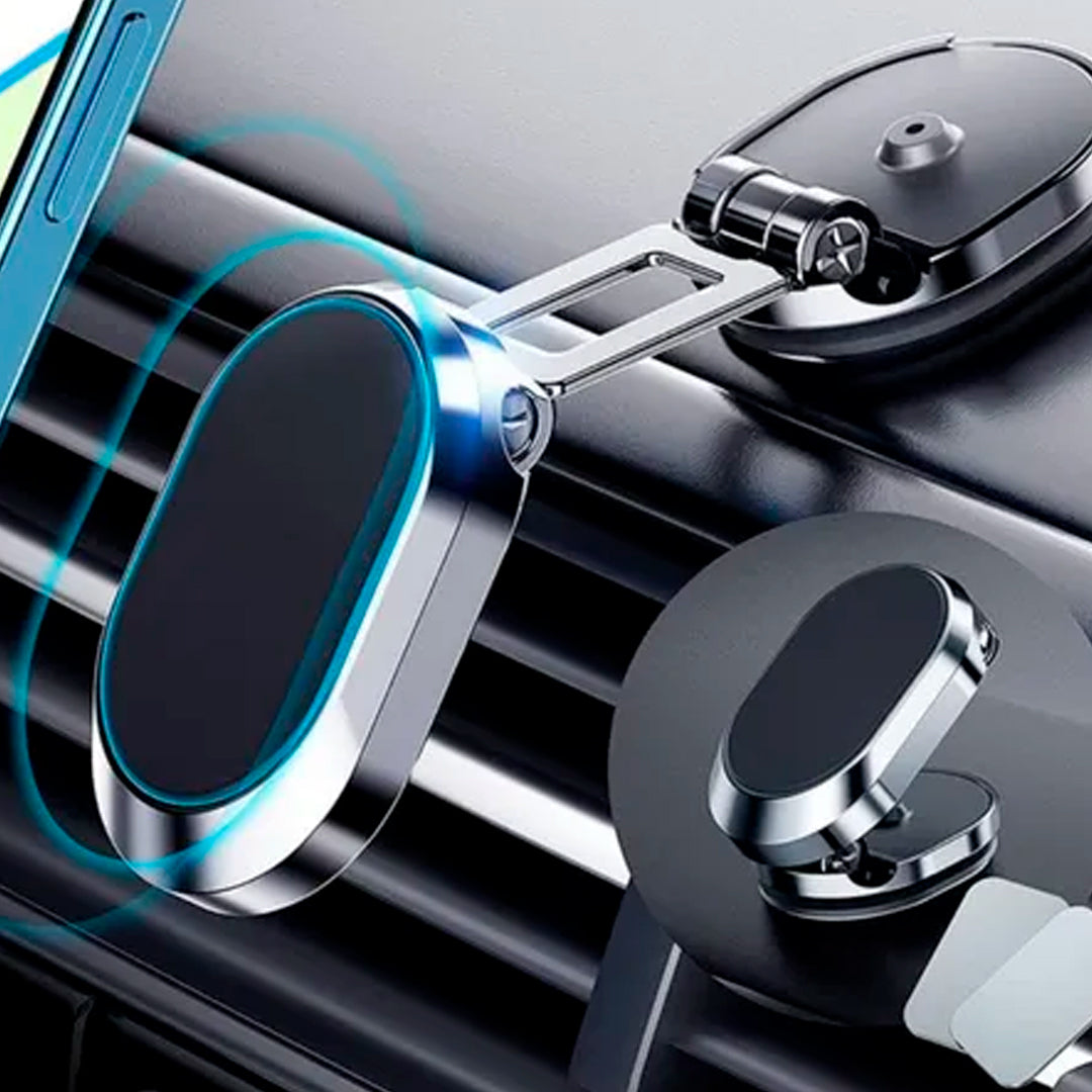 Soporte Celular Magnético Para Auto Adhesivo Plegable