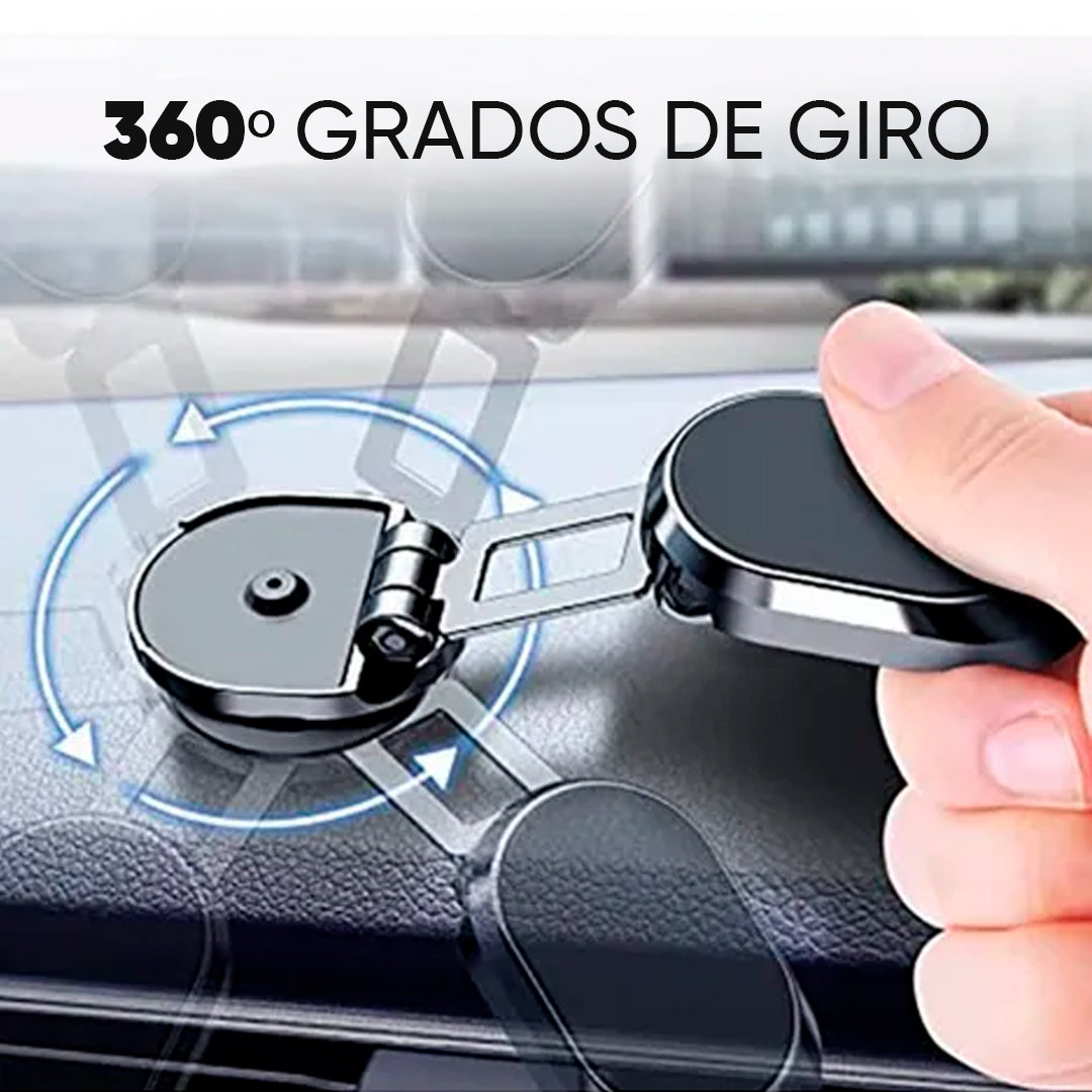 Soporte Celular Magnético Para Auto Adhesivo Plegable