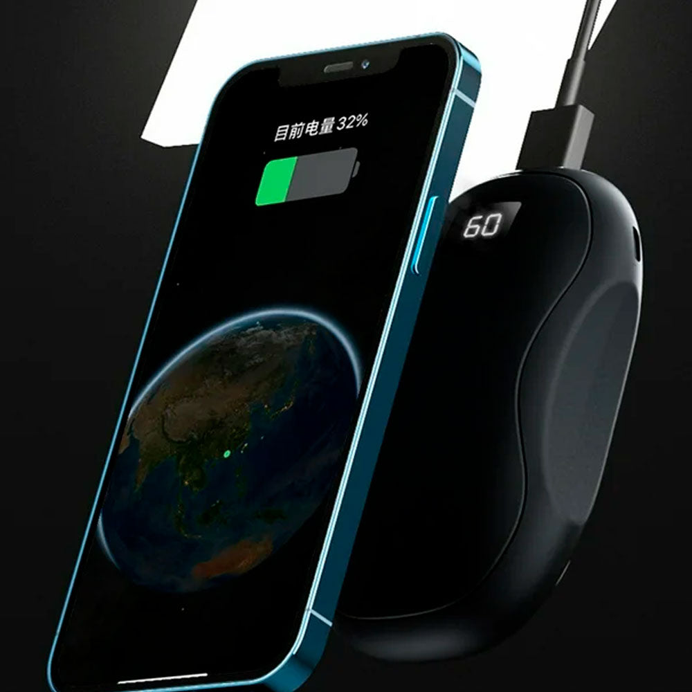 Calentador de Manos Portatil a Bateria Doble Cara