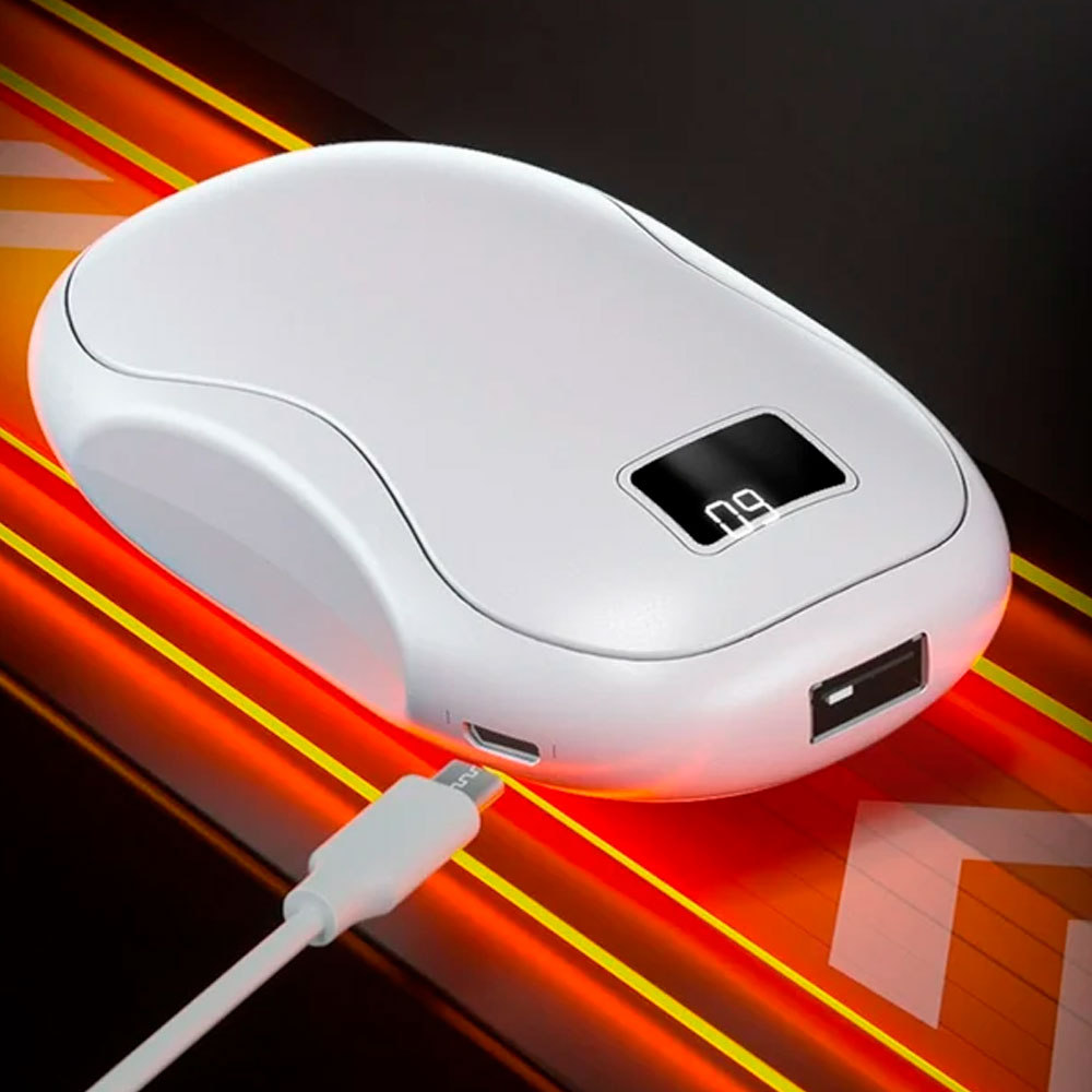 Calentador de Manos Portatil a Bateria Doble Cara