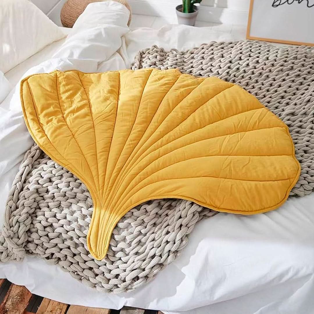 Colchoneta Protectora de Sofa Mascotas con Forma de Hoja