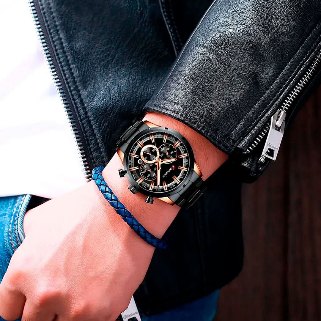 Reloj Hardlex de Acero Inoxidable para Hombre