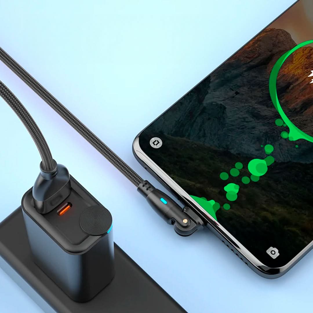 Cable de Carga Giratorio 180 Grados