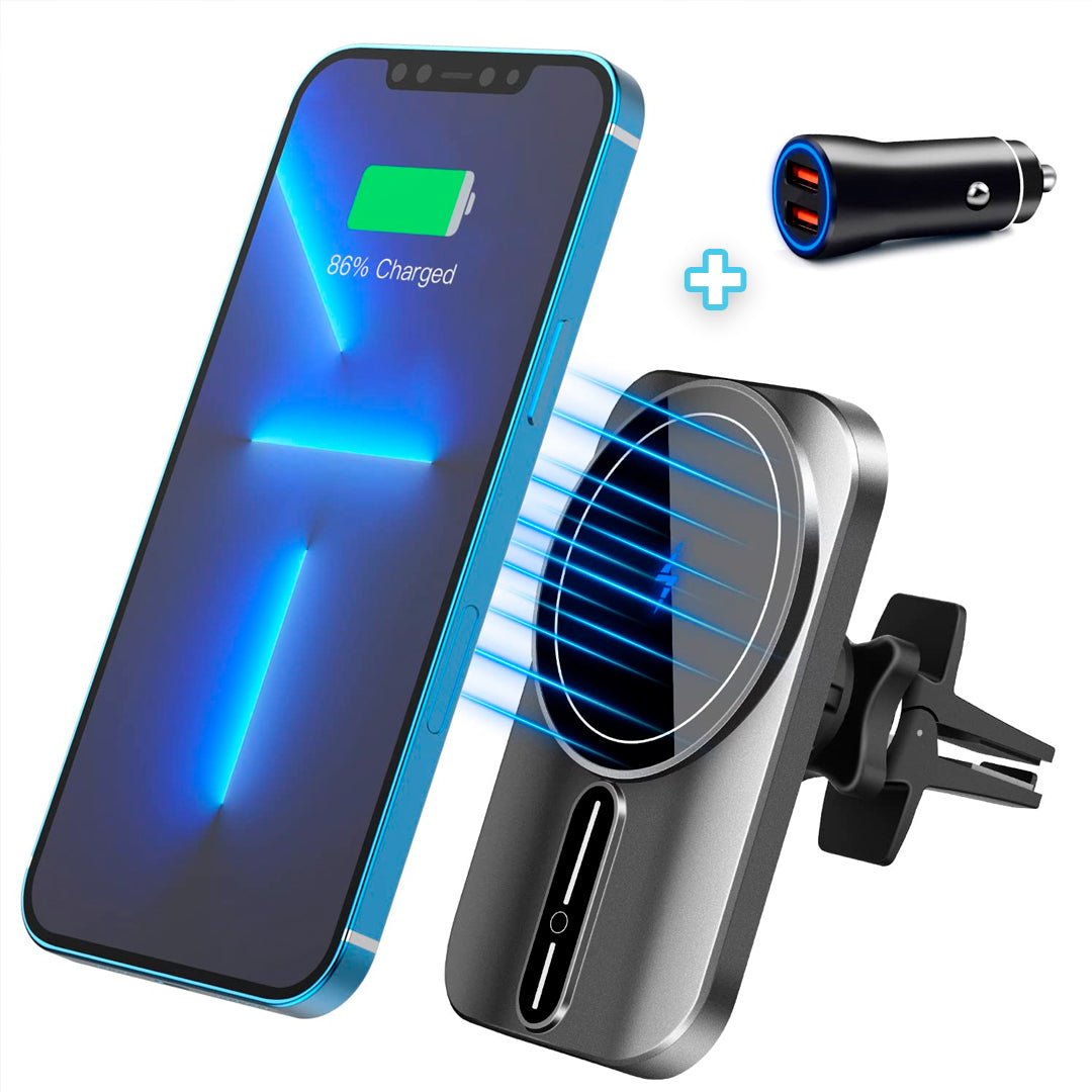 Cargador Magnético Inalámbrico QC3.0 360°