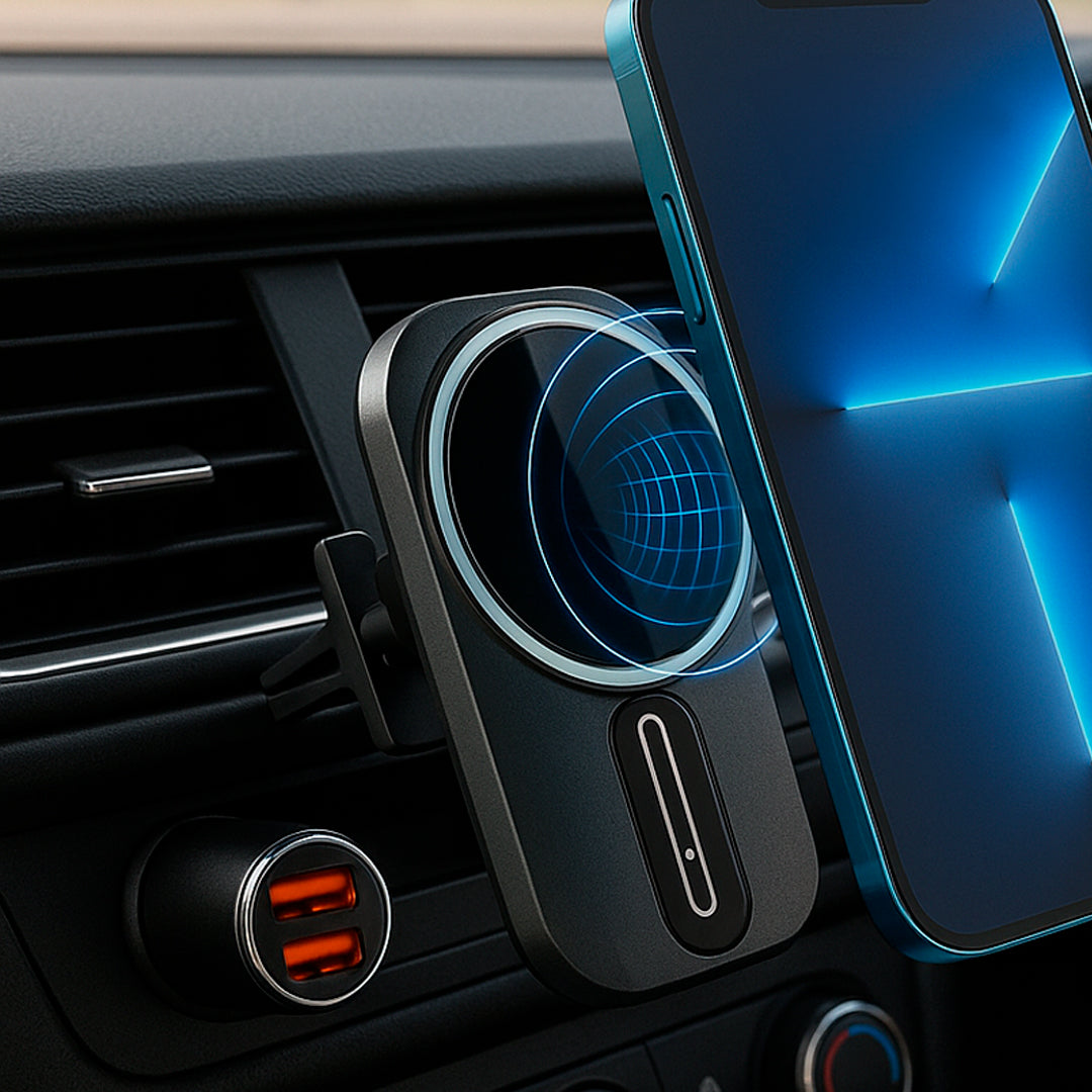 Cargador Magnético Inalámbrico QC3.0 360°