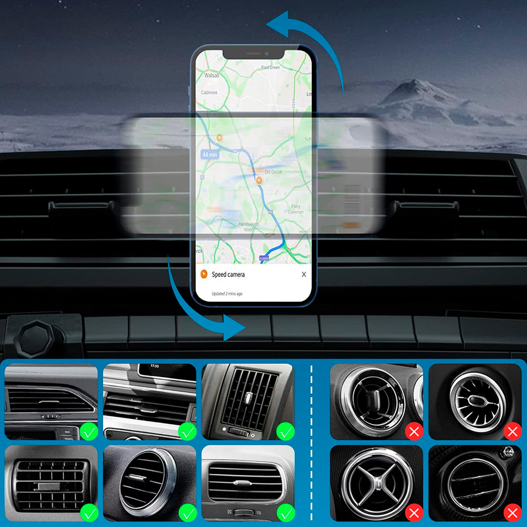 Cargador Magnético Inalámbrico QC3.0 360°