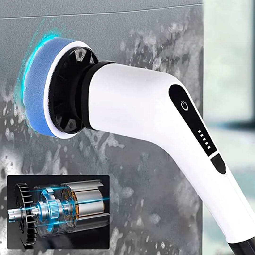 Cepillo de Limpieza Turbo con 7 Cabezales