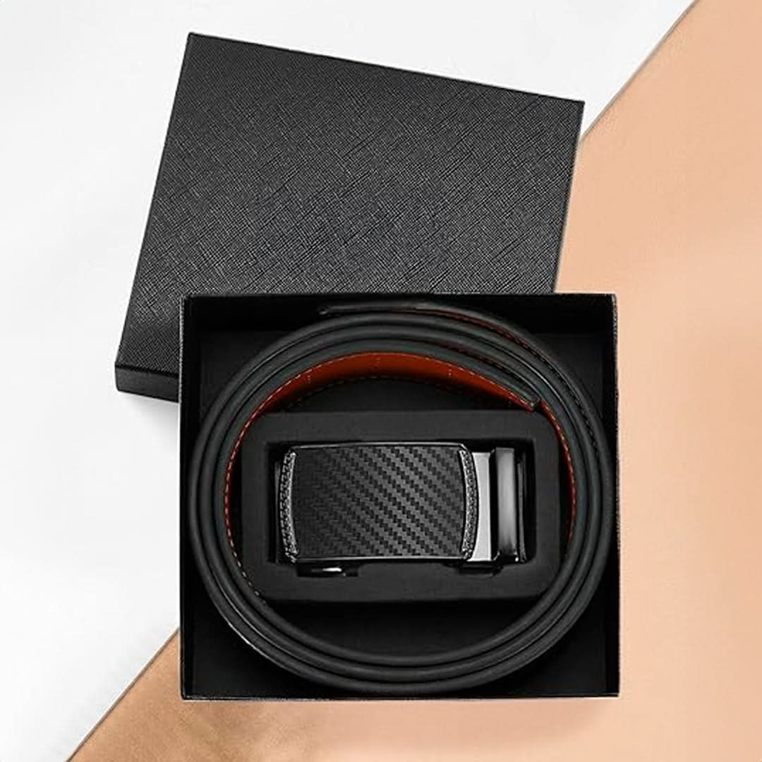 Cinto de Cuero para Hombre con Ajuste Facíl