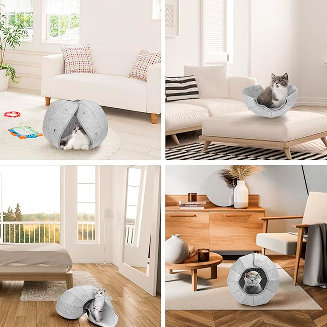 Juego Cama para Gato 360 Multifuncional